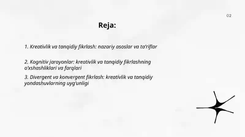 Kreativlik va tanqidiy fikrlashning oʻzaro bogʻliqligi 2