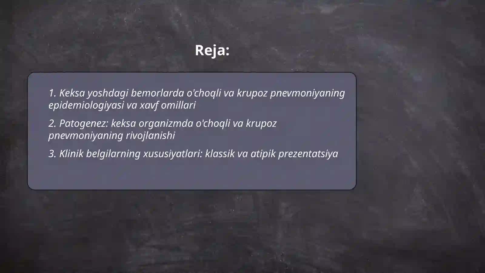 Keksa yoshdagi 2