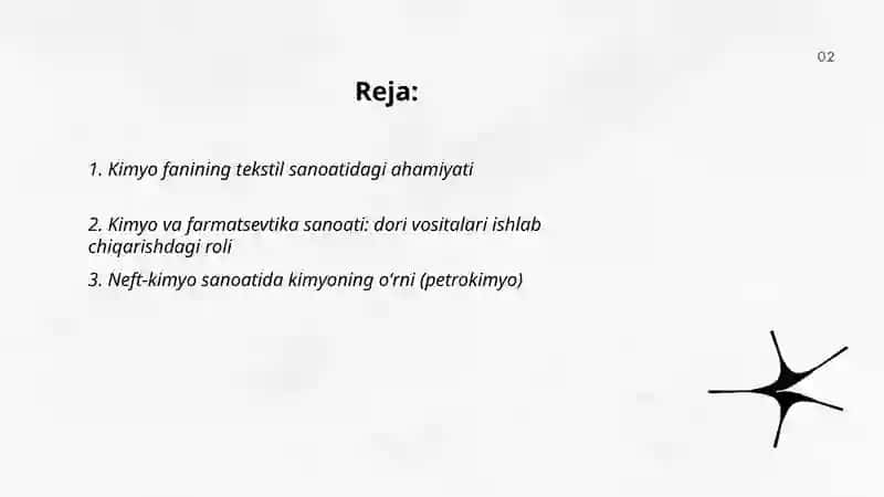Kimyo fanining sanoat va xoʻjaligi rivojidagi ahamiyati 2