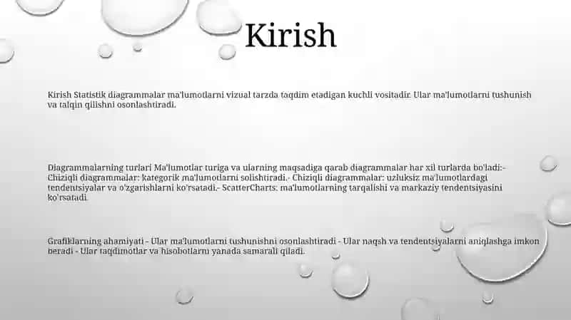 Statistik Grafiklar Tushunchasi, Turlari, Ahamiyati Va Tuzish Qoidalari 2