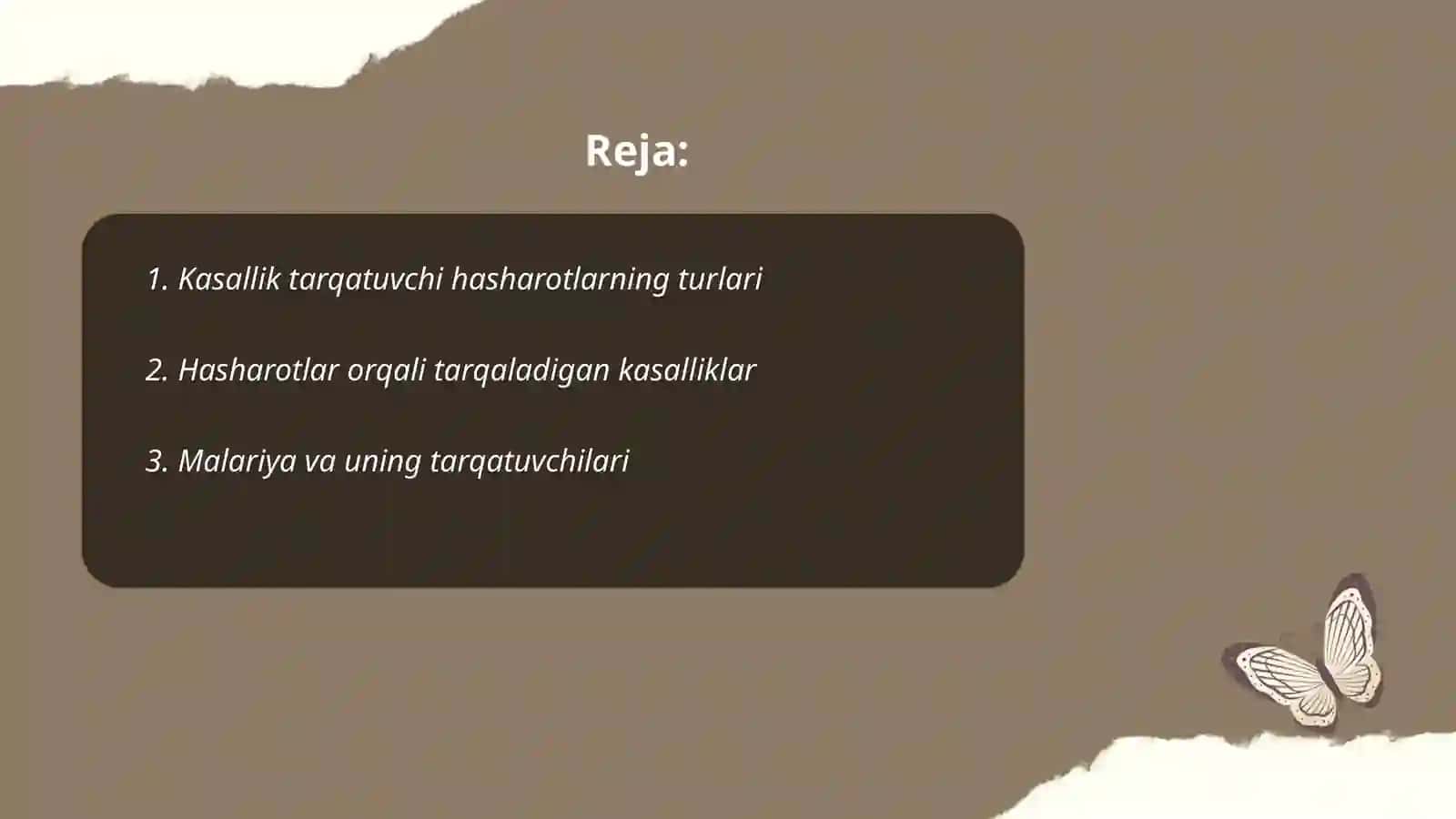 Kasallik tarqatuvchi hasharotlar 2