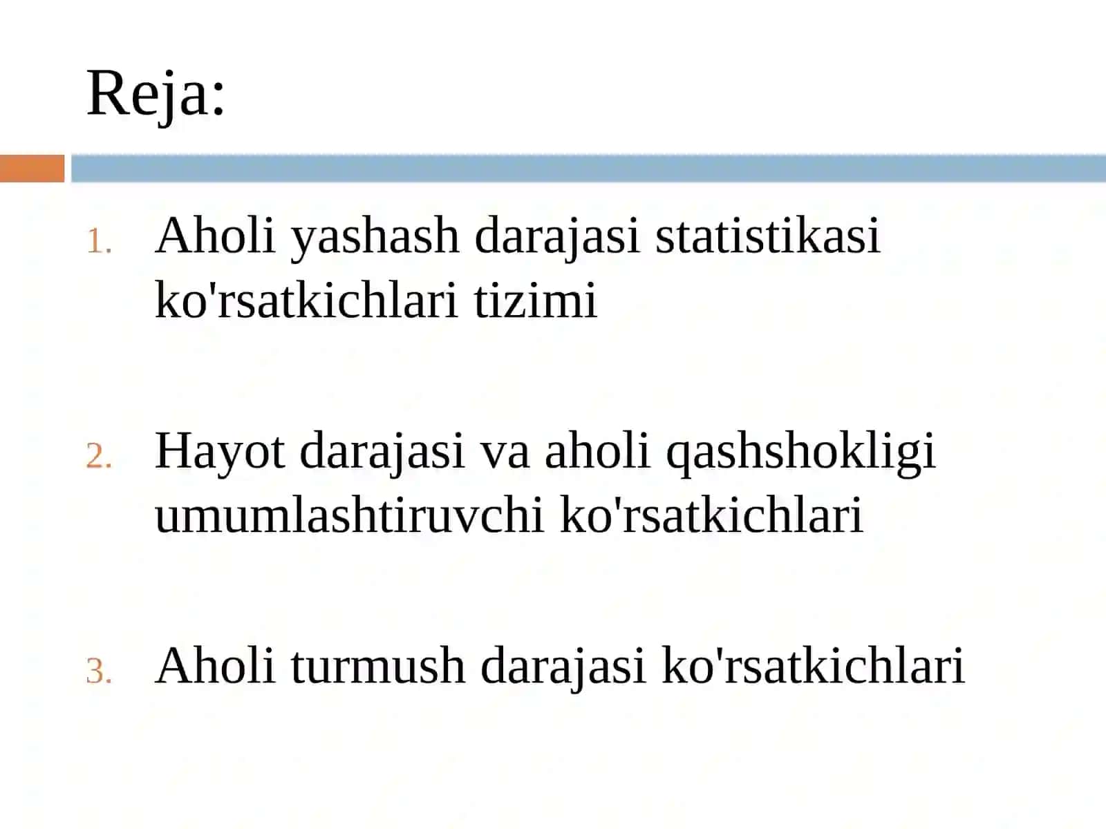 MUSTAQIL ISHI “AHOLINING TURMUSH DARAJASI VA SIFATINI OSHIRISHNING IJTIMOIY XAVFSIZLIKNI TA'MINLASHDAGI AHAMIYATI” 2