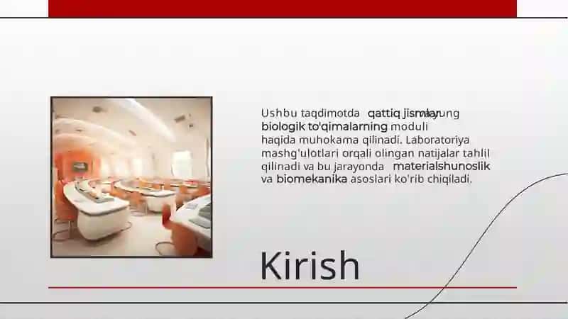 Qattiq jismlar va biologik to'qimalarning Yung modulini aniqlash 2