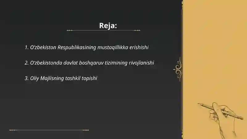 Oʻzbekistonda parlament tarixi 2