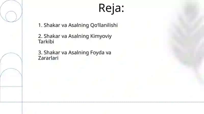 Shakar va asal 2