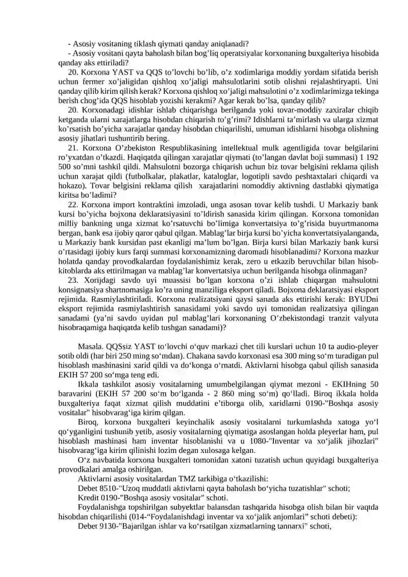TA’MINOT JARAYONI AUDITI 2