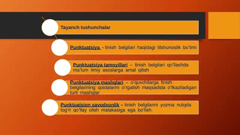 Tinish belgilari haqida ma’lumot 2