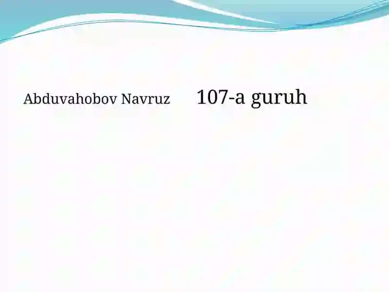 Uglevodlar almashinuvi va funksiyalari 2
