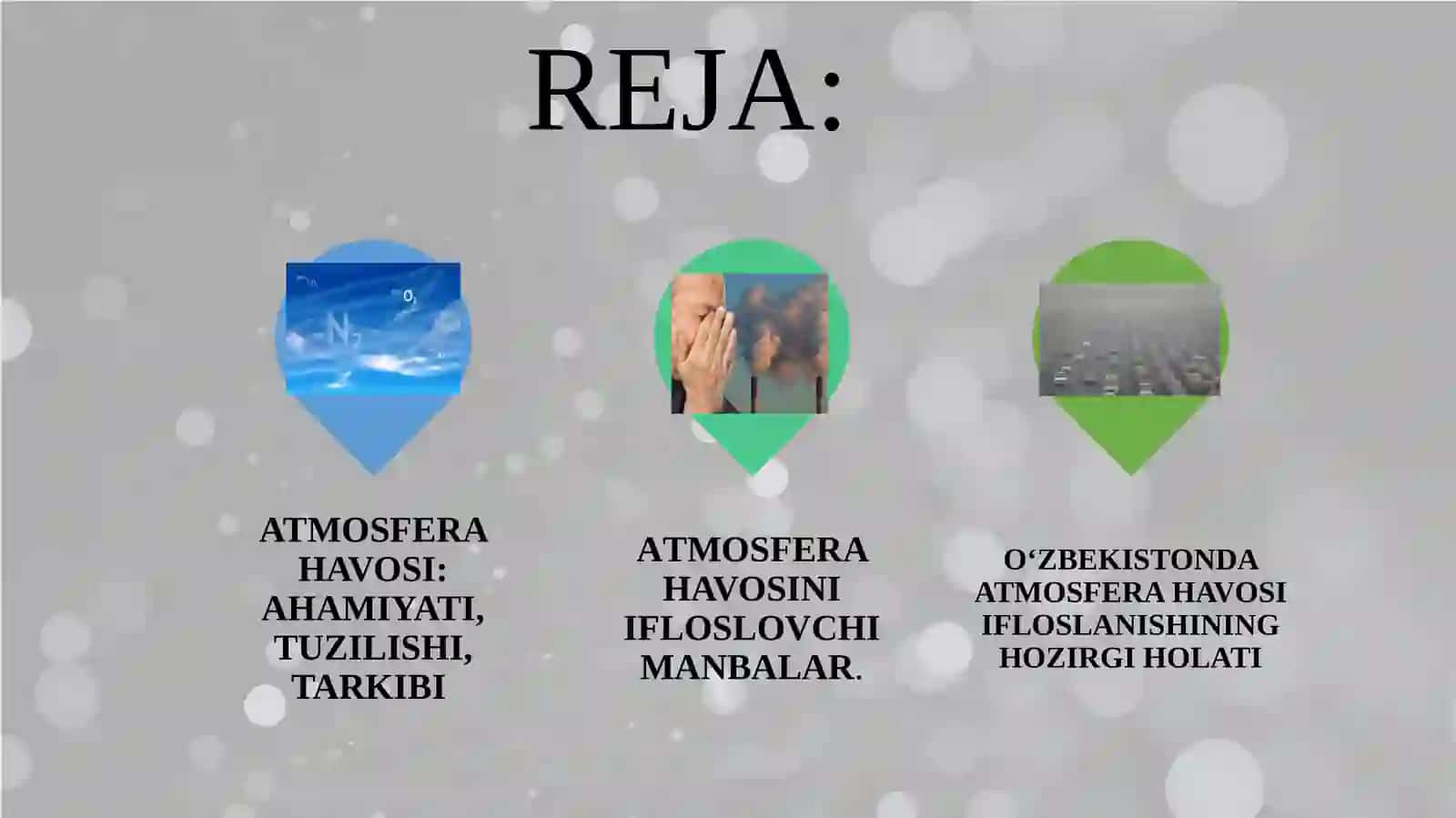 Atmosfera havosi: ahamiyati, tuzilishi, tarkibi va uni ifloslovchi manbalar 2