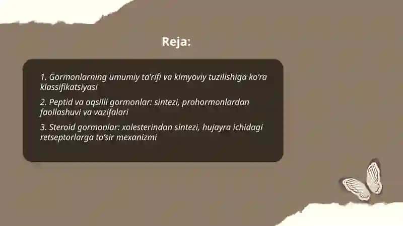 Garmonlar, ularning tuzilishi va vazifalari 2