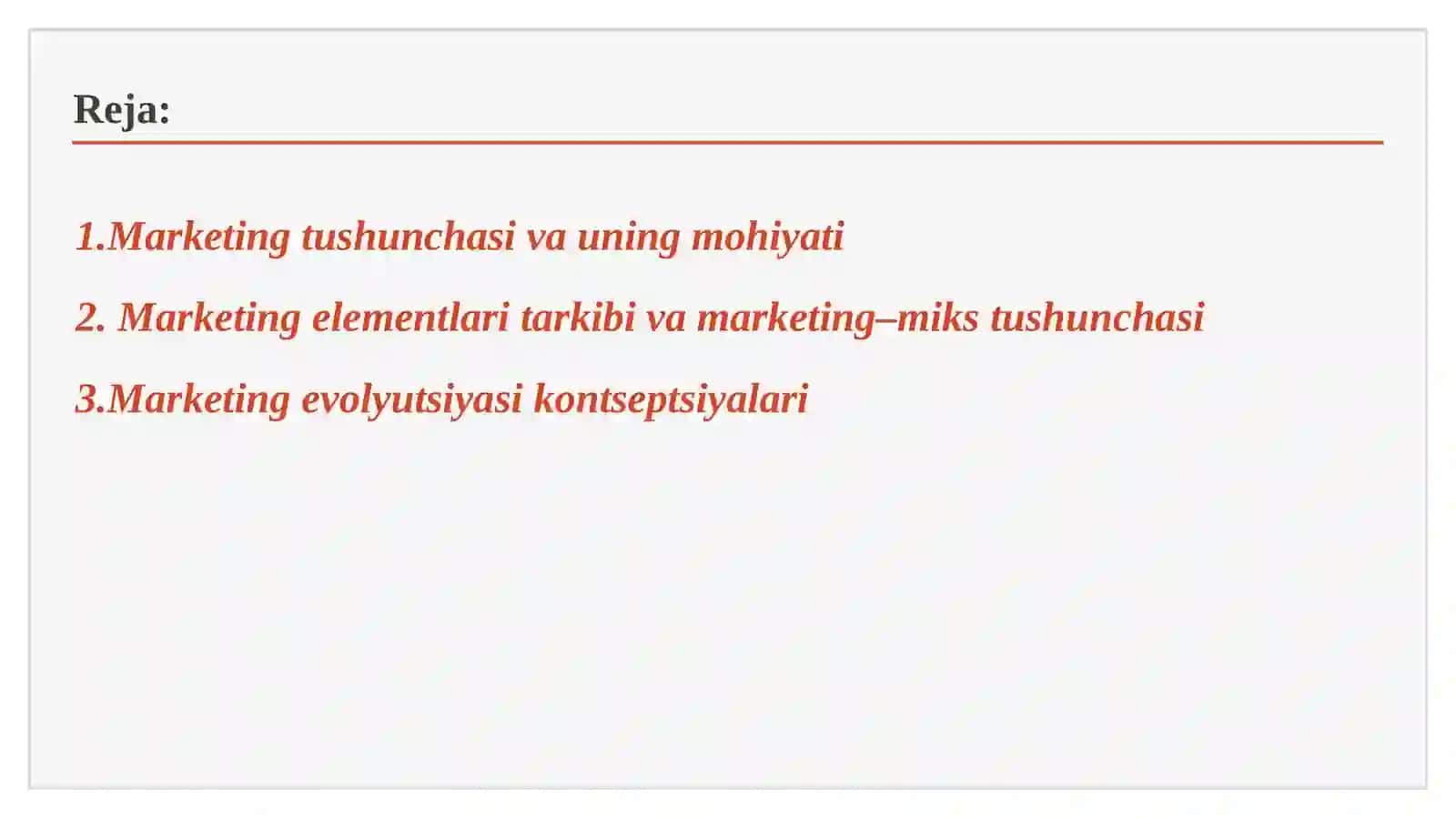 Biznesda marketing siyosati: maqsadlari, tuzilishi va mazmuni 2