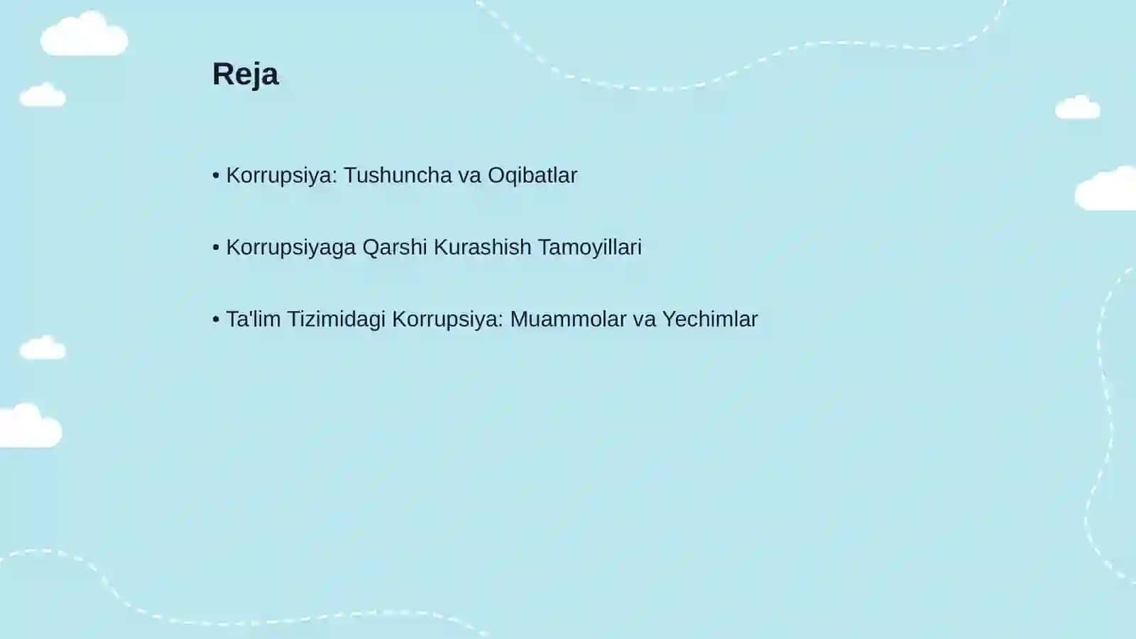 Korrupsiya: Tushuncha va Oqibatlar 2