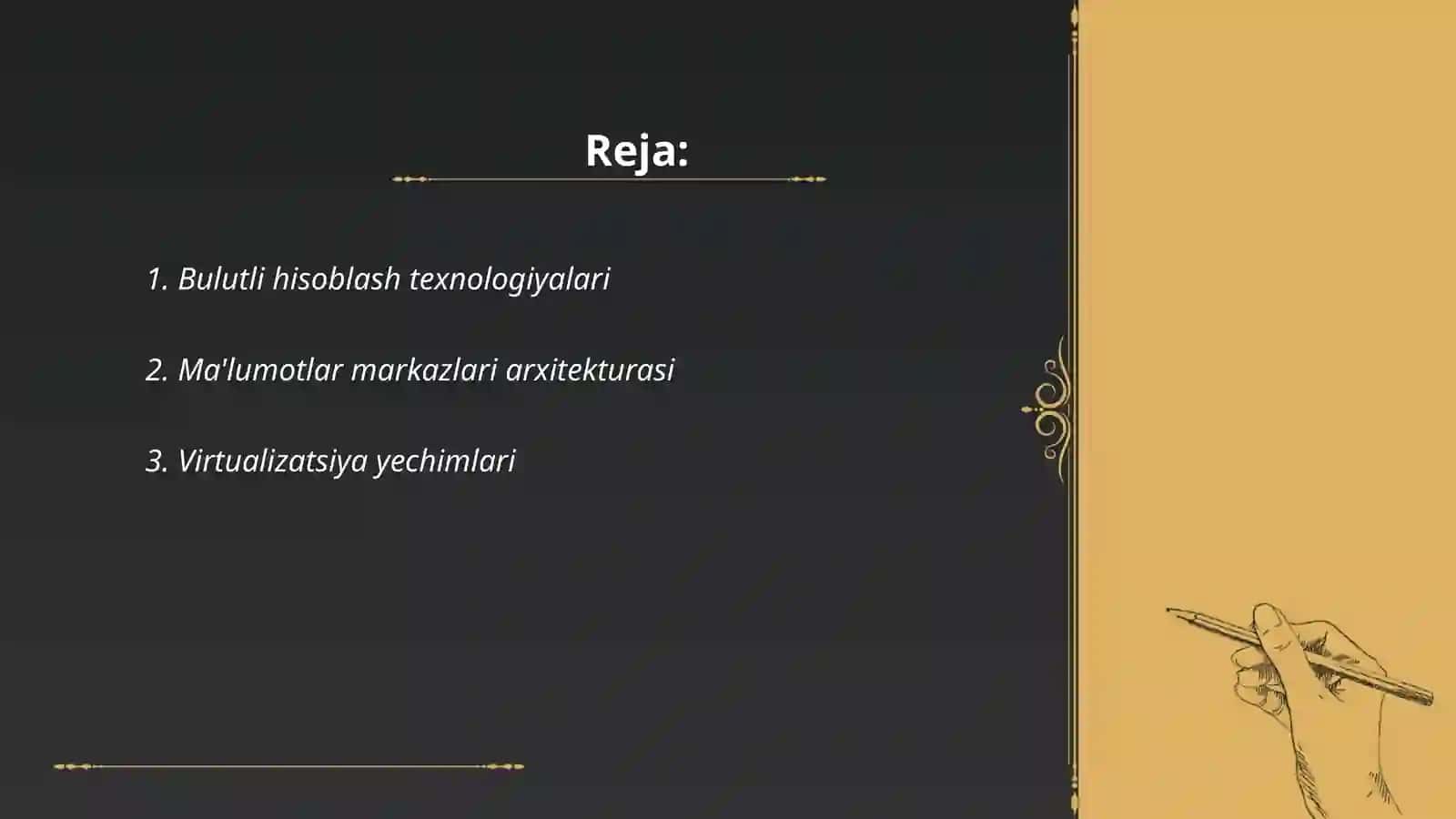 Bulutli hisoblashlar asosida ma'lumotlarni saqlash va qayta ishlash markazlarini rivojlantirish 2