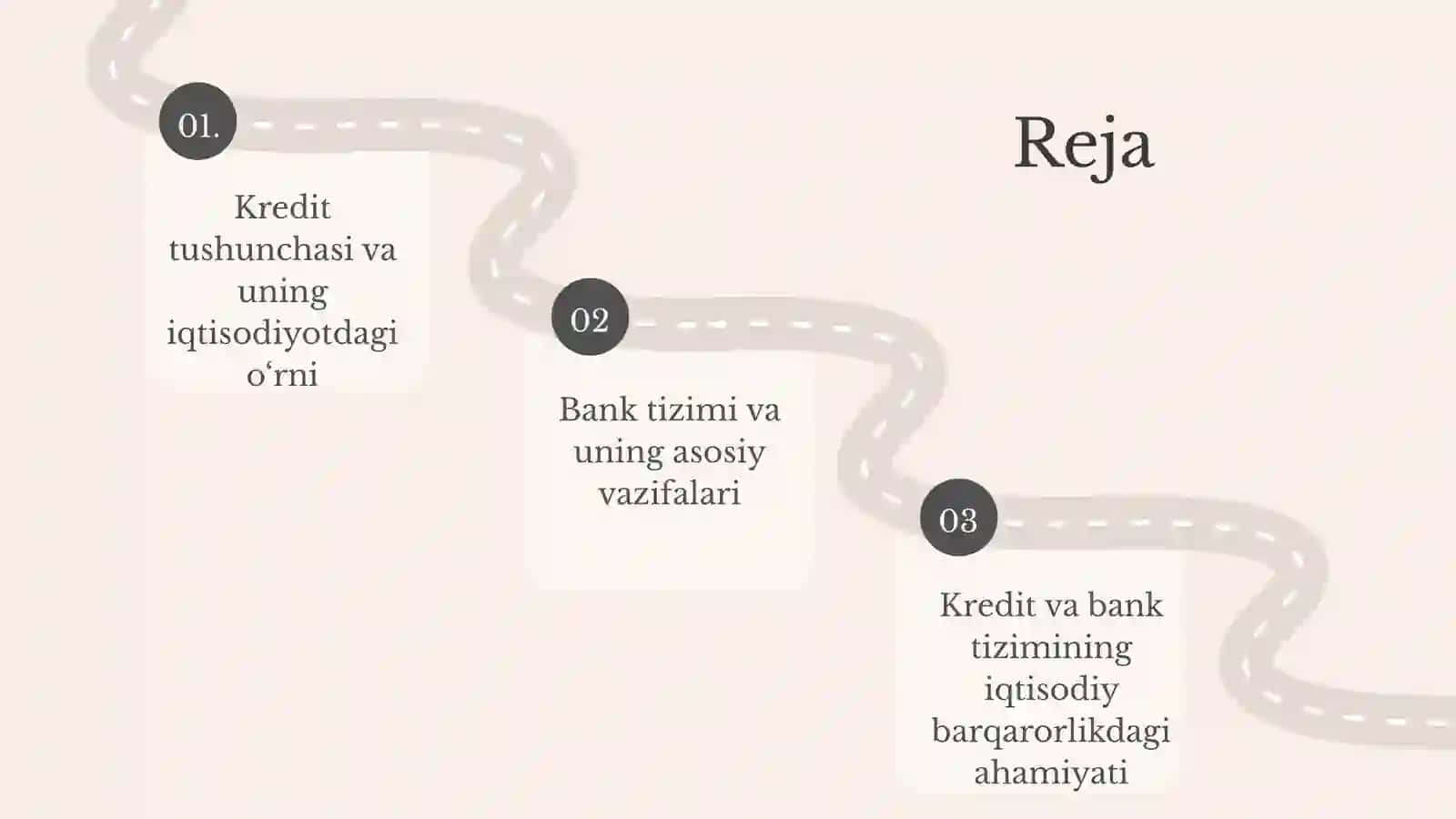 Kredit va bank tizimi vazifalari 2