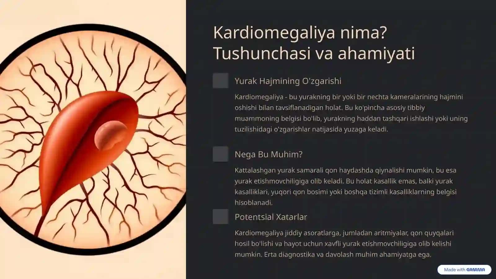 Kardiomegaliya: Yurak Kattalashishi Haqida 2