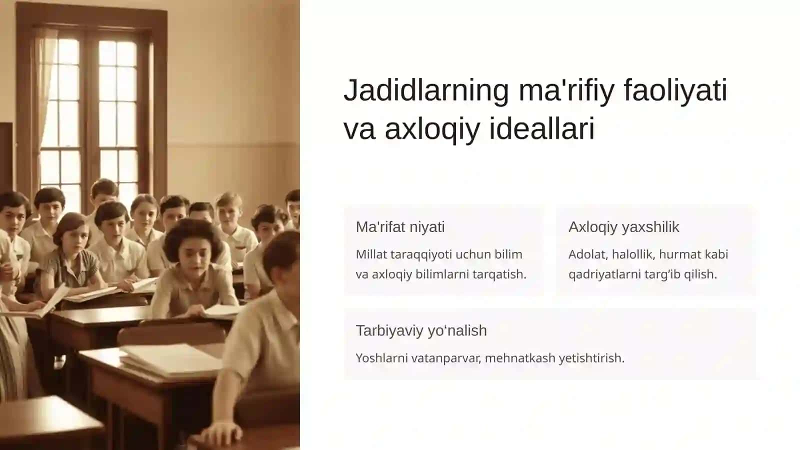 Jadid mutafakkirlarining axloqiy qarashlari 2