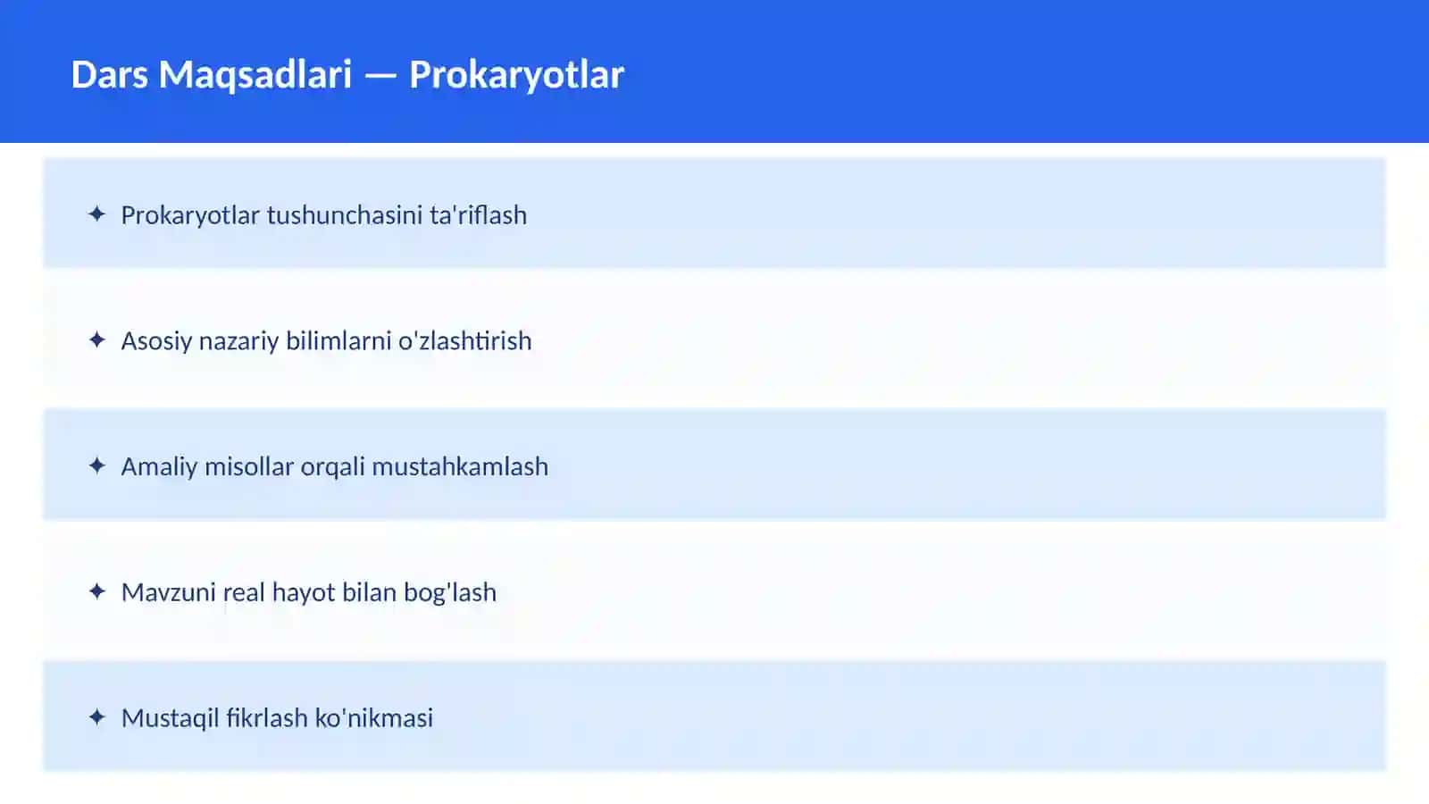 BIOLOGIYA Hujayra tuzilishi 2