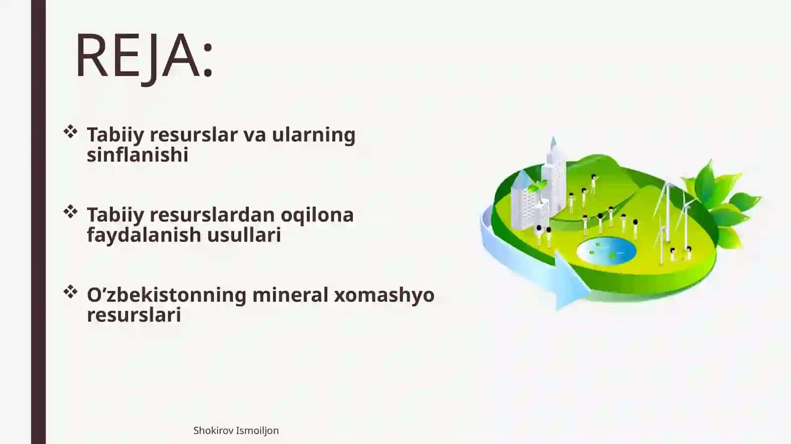 Tabiiy resurslar va ularning ifloslanishi 2