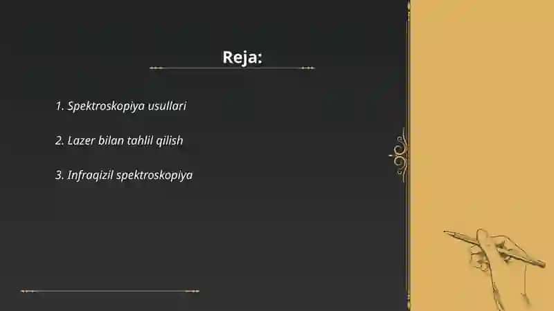 Optik tahlil usullari 2