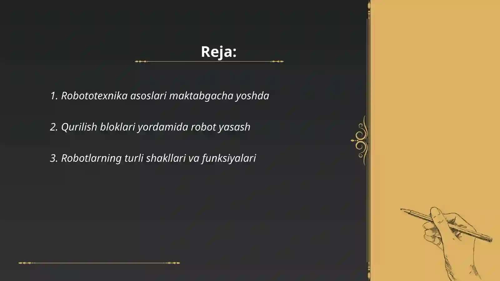 Robototexnika asoslari 2