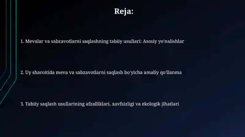 Meva sabzavotlarni tabiiyusuldakonservalash 2