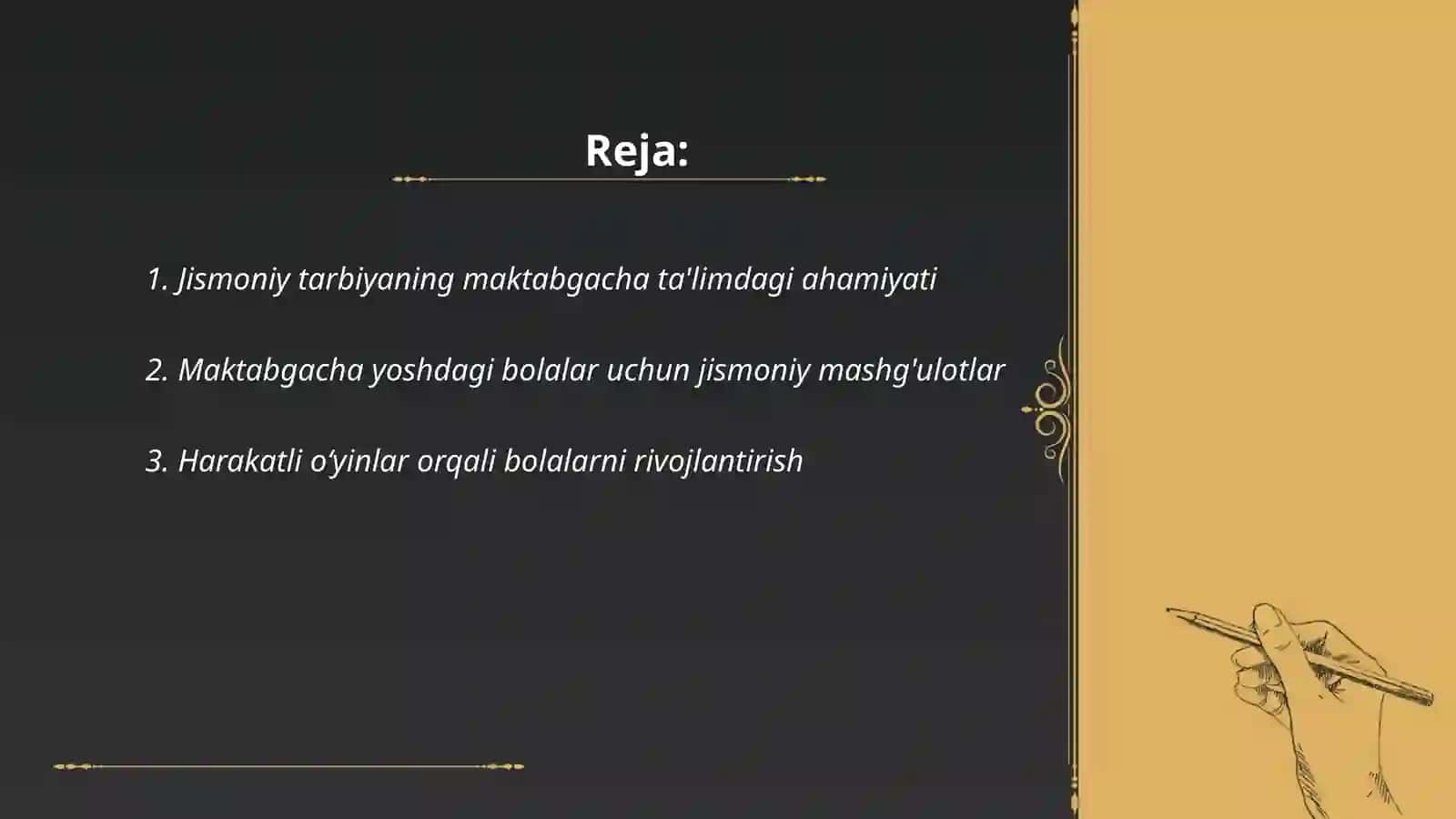 Jismoniy tarbiyaning maktabgacha ta'limdagi ahamiyati 2
