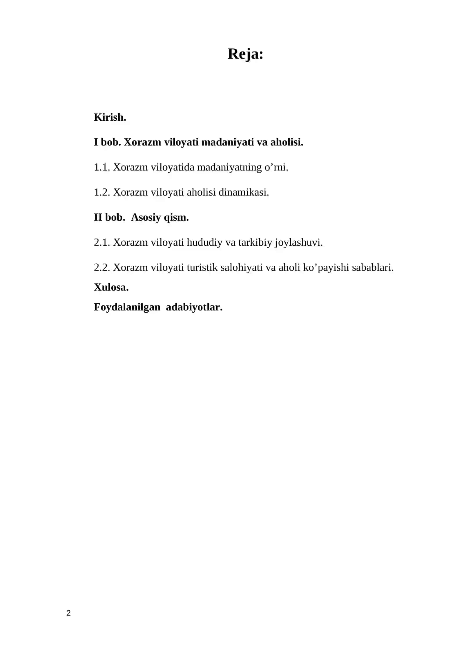 Xorazm viloyati aholisi harakati va joylanishi 2