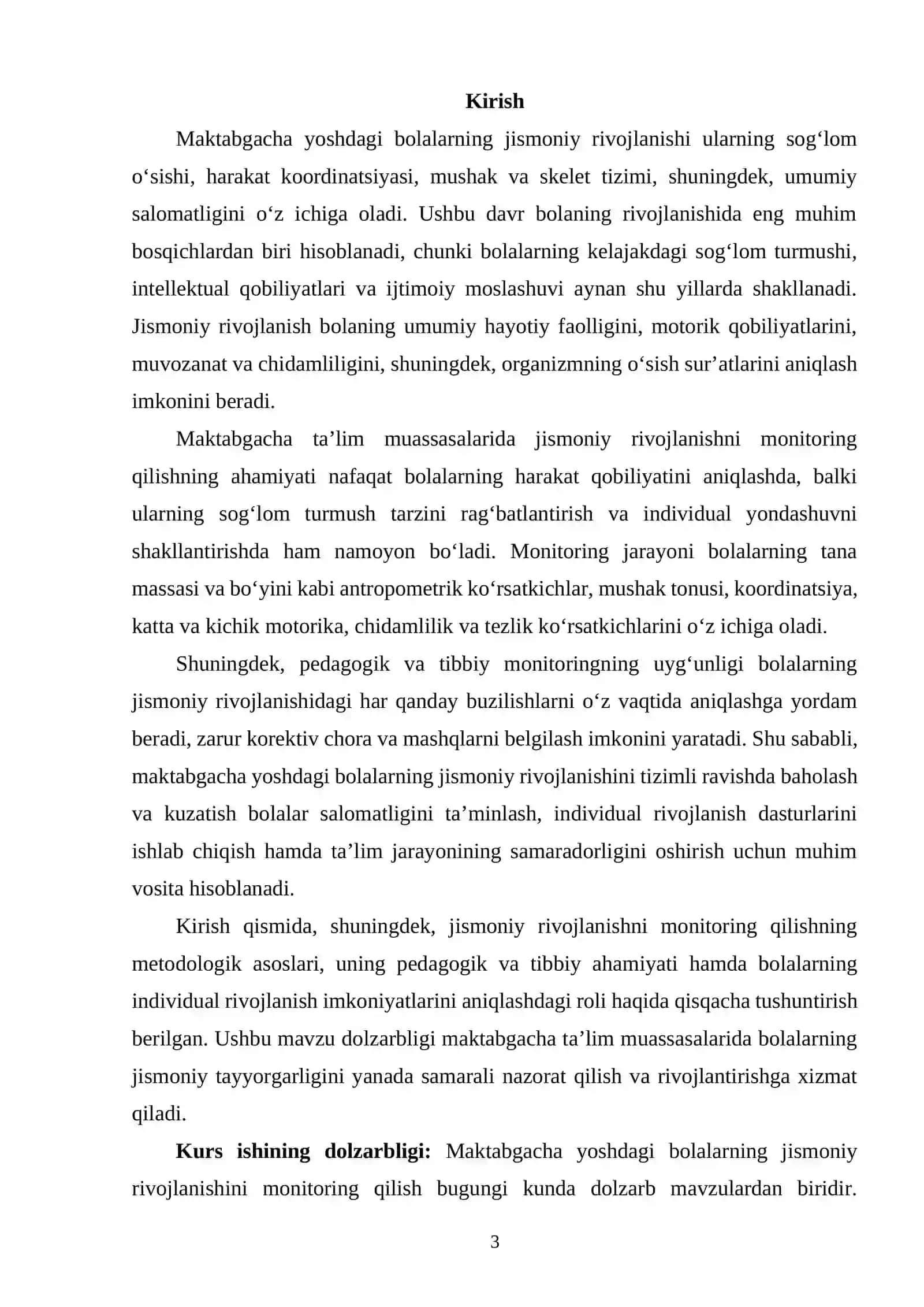 MAKTABGACHA YOSHDAGI BOLALARNING JISMONIY RIVOJLANISHINI MONITORING QILISH USULLARI 2