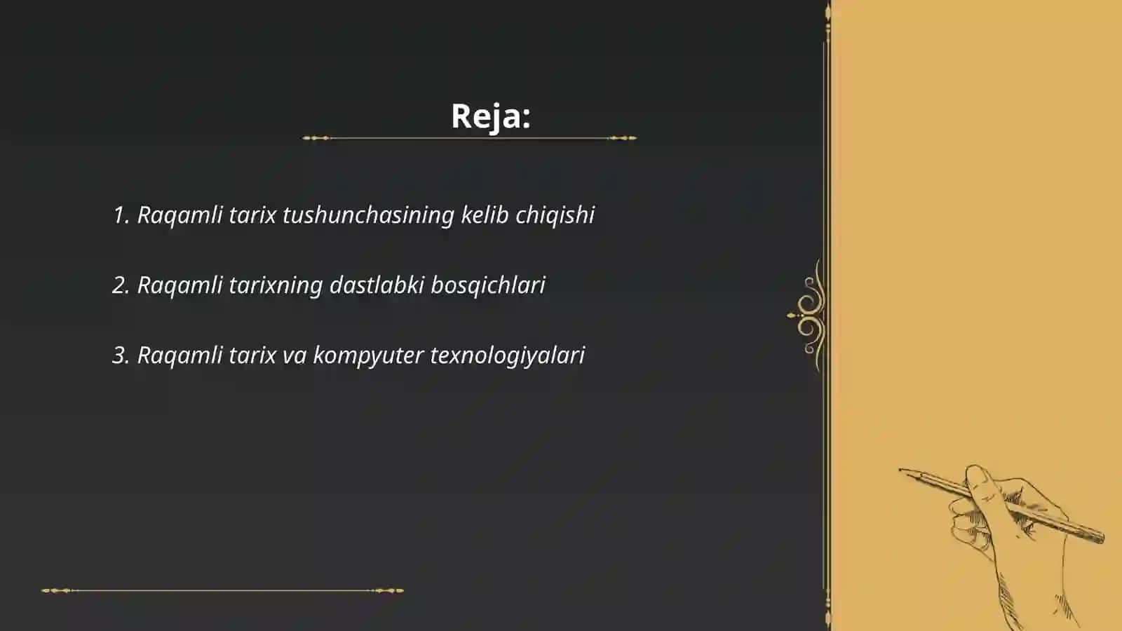 Raqamli tarix tushunchasining yoyilish tarixi 2