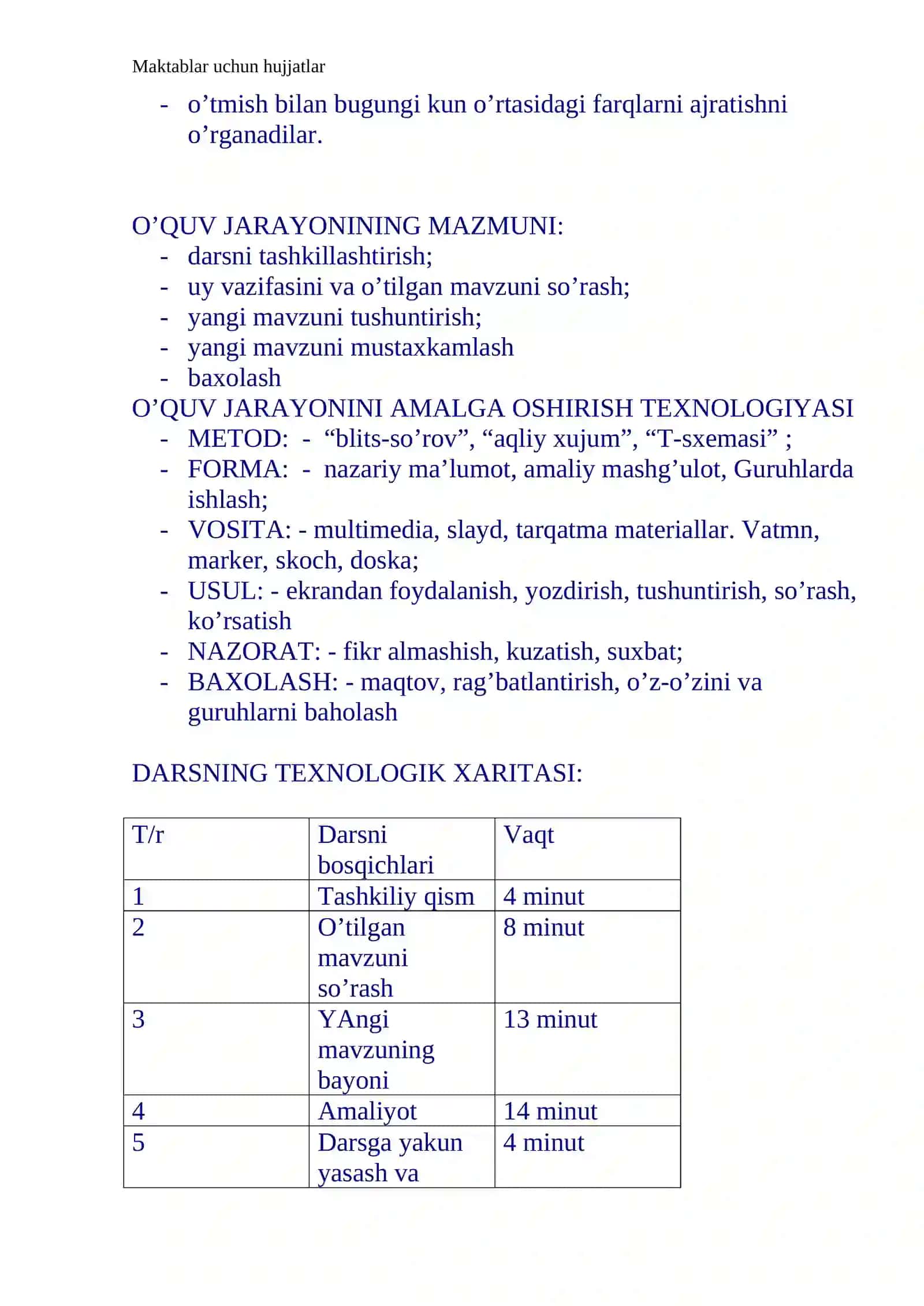 7 – sinf O’zbekiston tarixi 2
