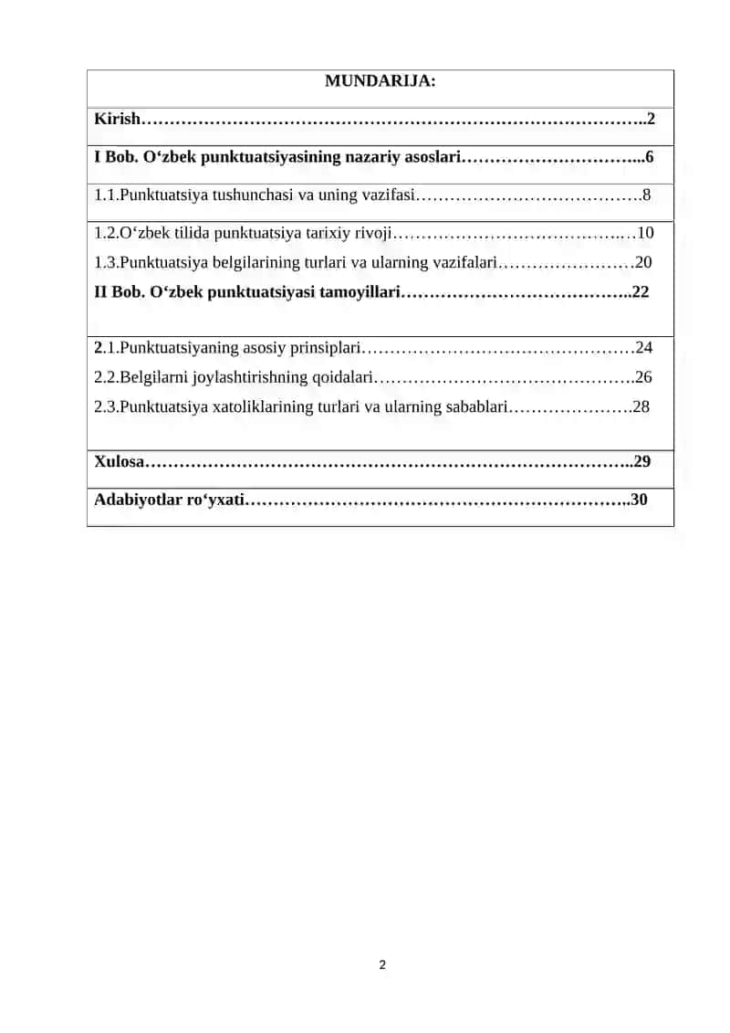 O‘zbek punktuatsiyasi: tamoyillari va uslubiyati 2