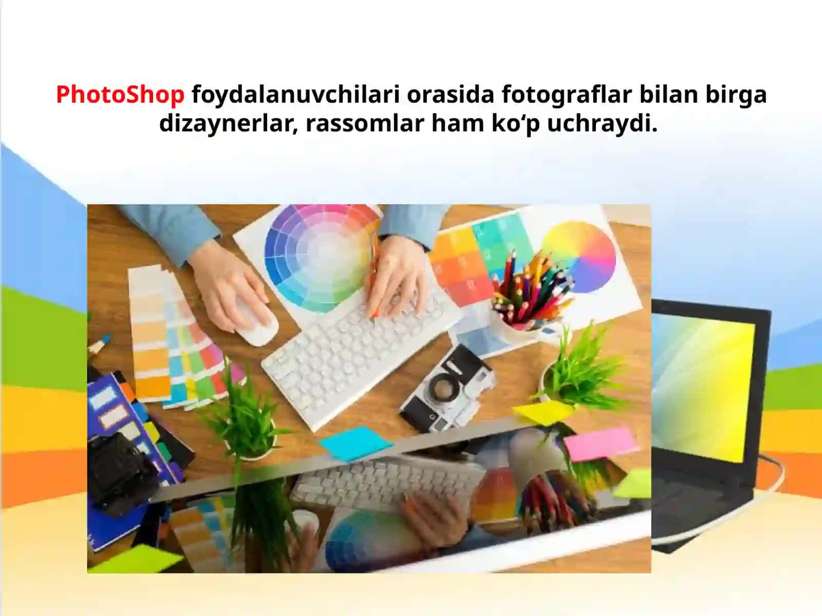 11-sinf Informatika Photoshopda mo'yqalam va qalam bilan ishlash 2