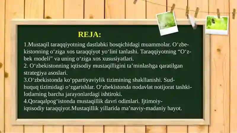 Taraqqiyotning “O‘zbek modeli” va uning o‘ziga xos xususiyatlari 2
