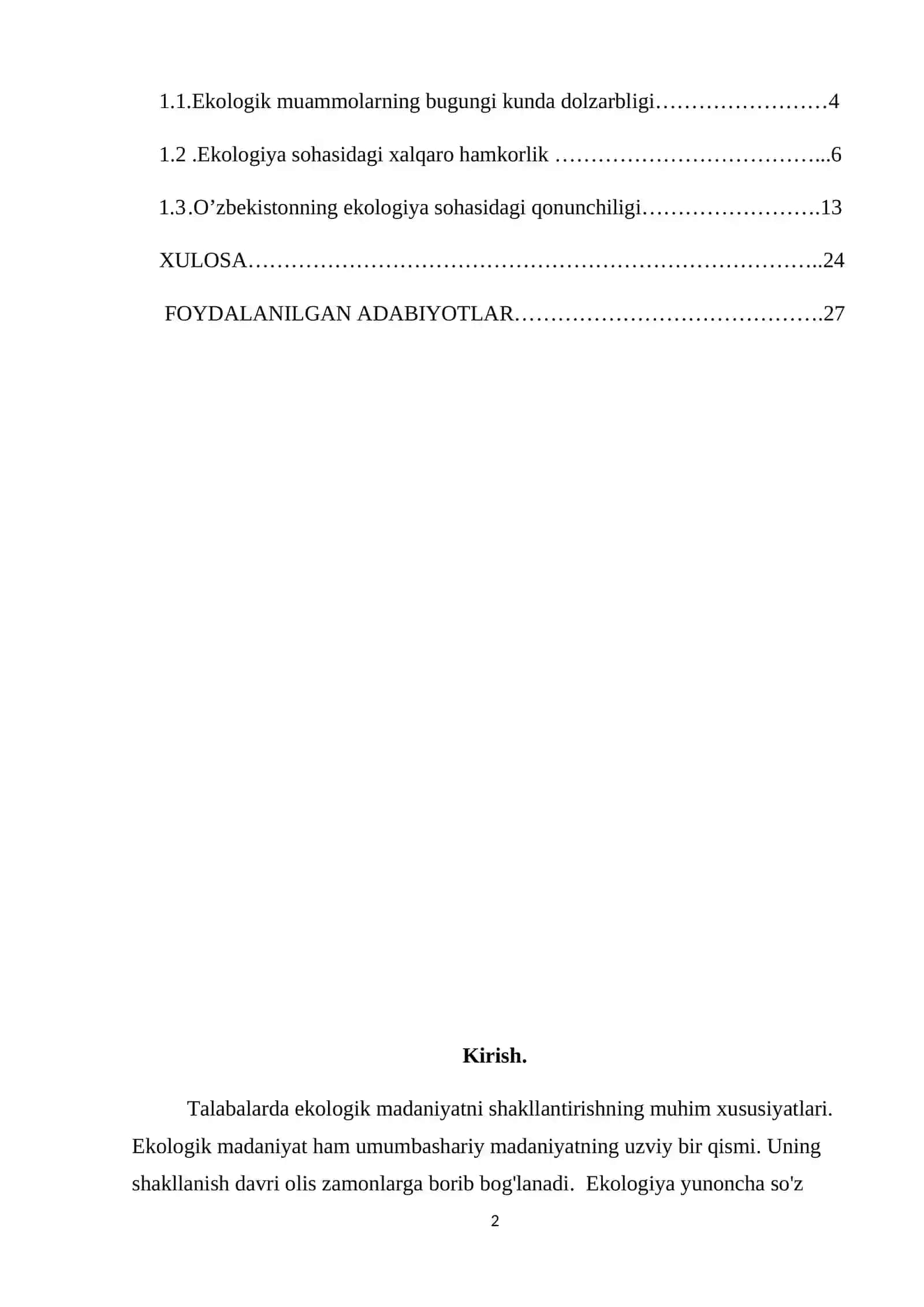 Talabalarda ekologik madaniyatni shakllantirishning muhim xususiyatlari 2