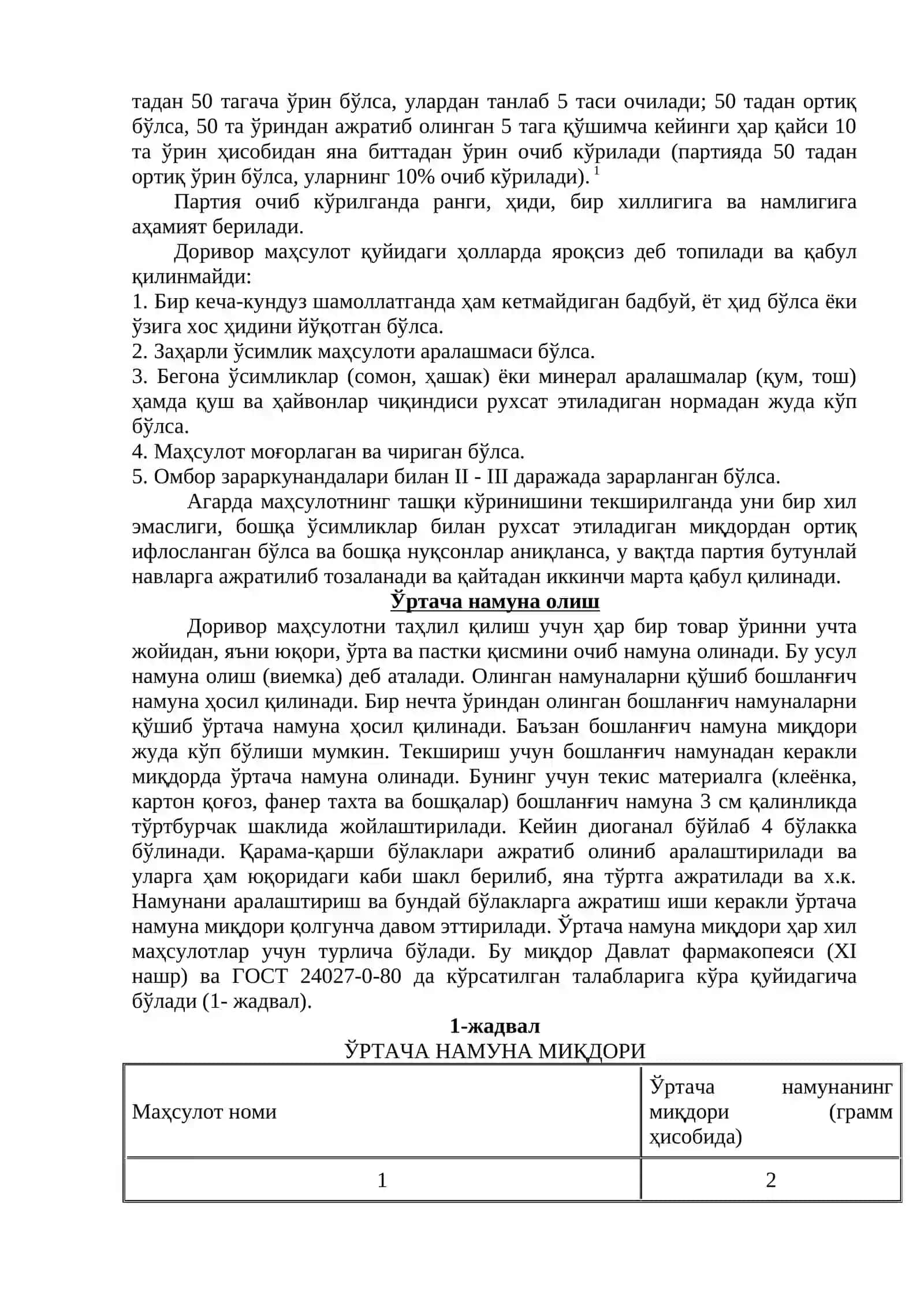 ДОРИВОР ЎСИМЛИКЛАР МАҲСУЛОТЛАРИНИ ТАҲЛИЛ ҚИЛИШ 2