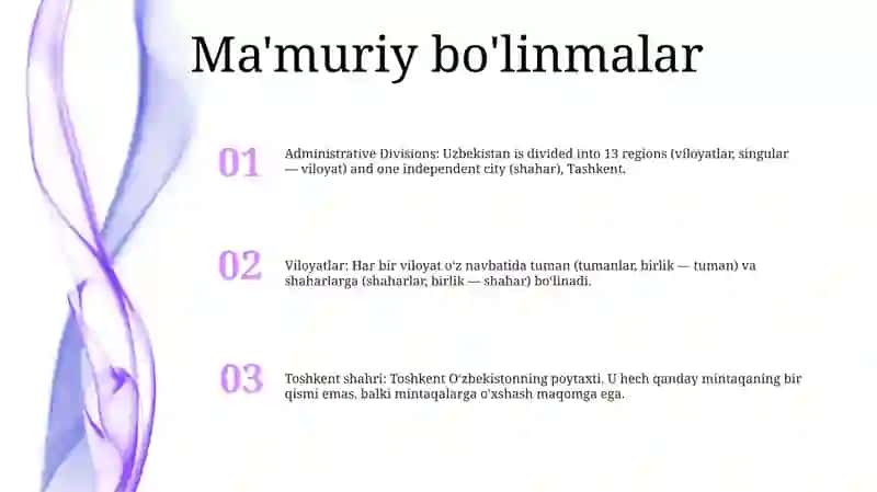 OʻZbekiston Respublikasi Kanisitutsiyasi 4-BoʻLim Mamuriy-Hududiy Davlat Tuzilishi (16-17-Bob. 83-90-Moddalar) 2