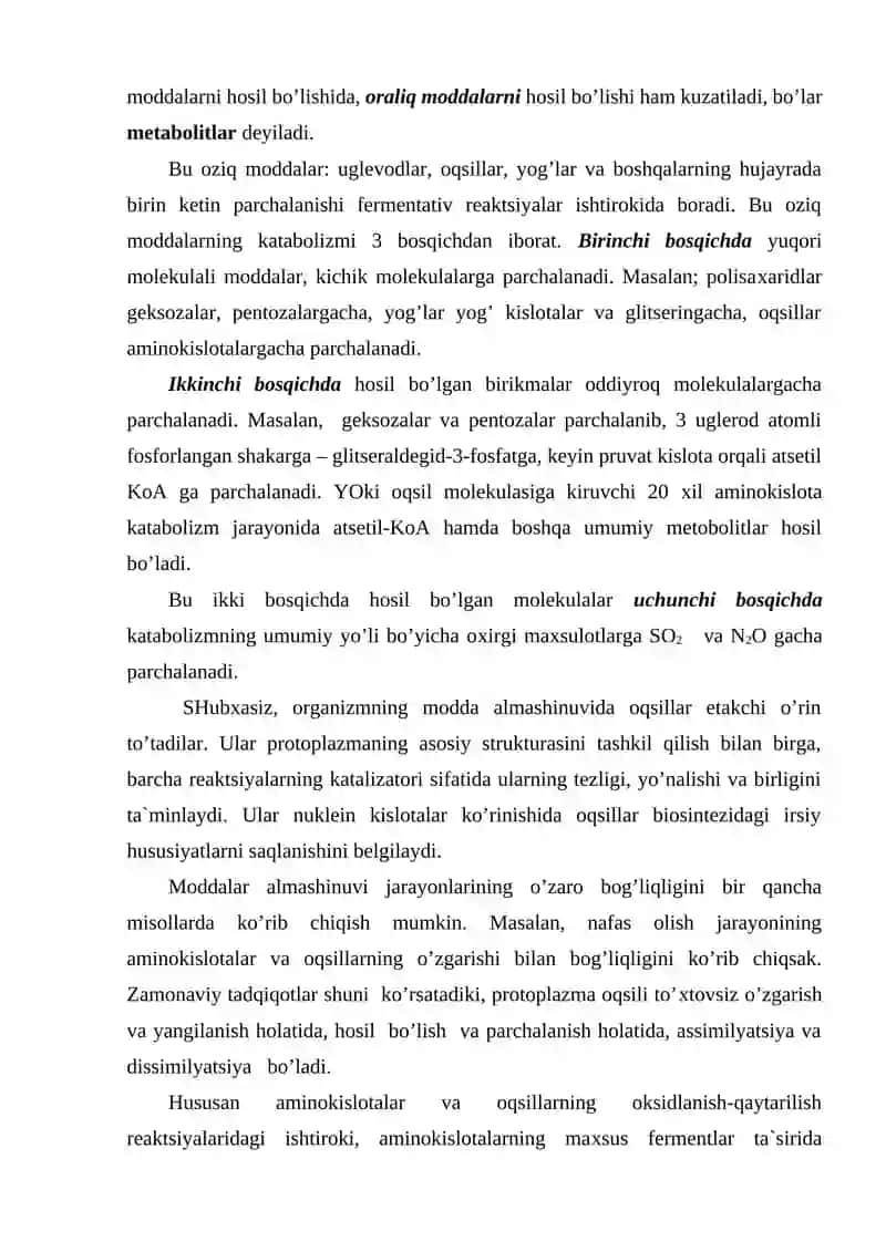 Moddalar almashinuvi 2