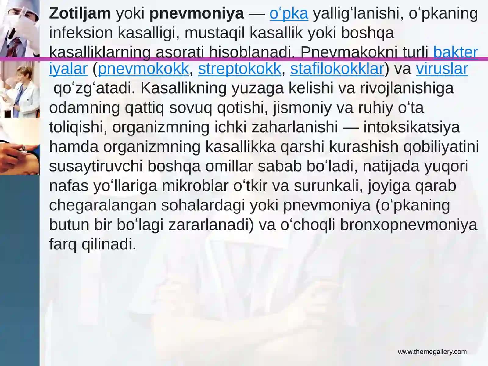 Pnevmoniya va Alveolit 2