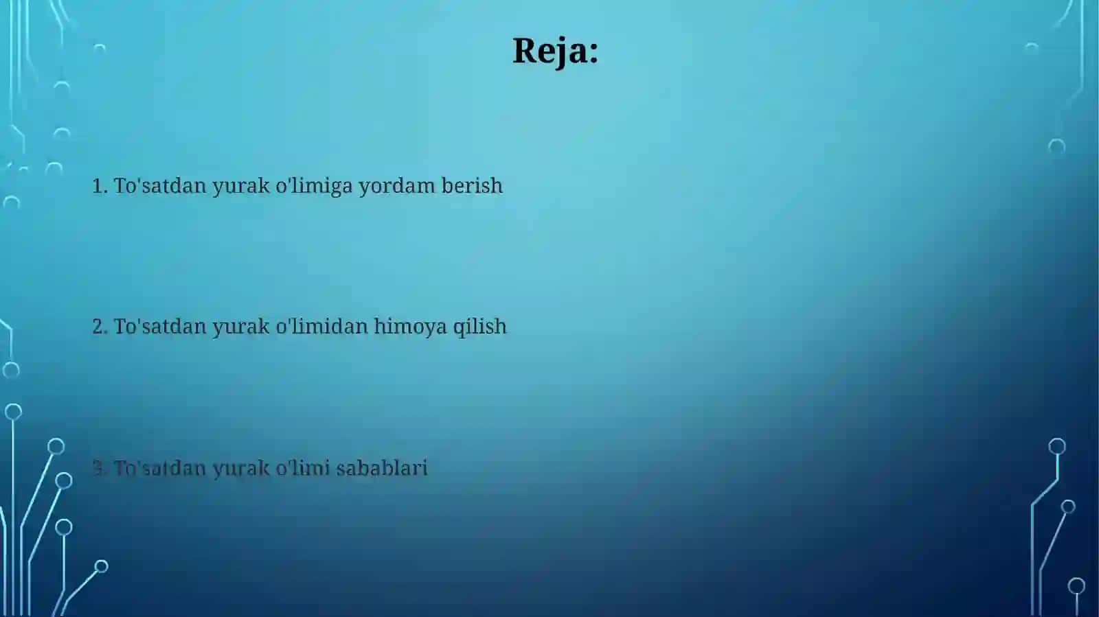 Tasodifiy yurakdan oʻlim sindromi 2