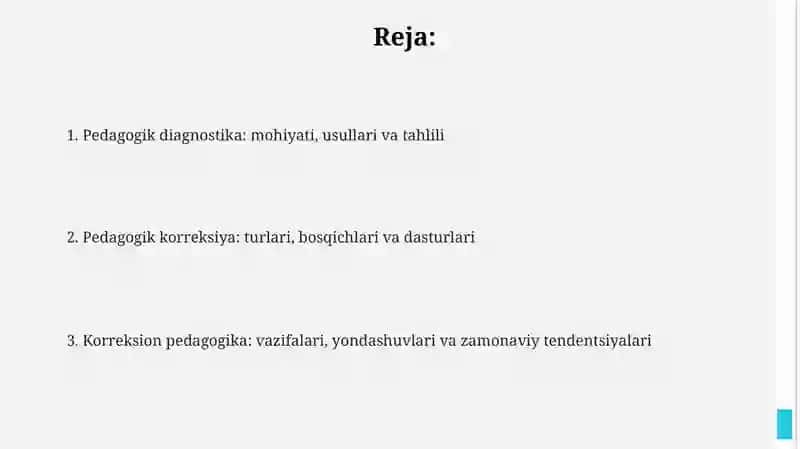 Pedagogik diagnostika va pedagogik korrektsiya 2