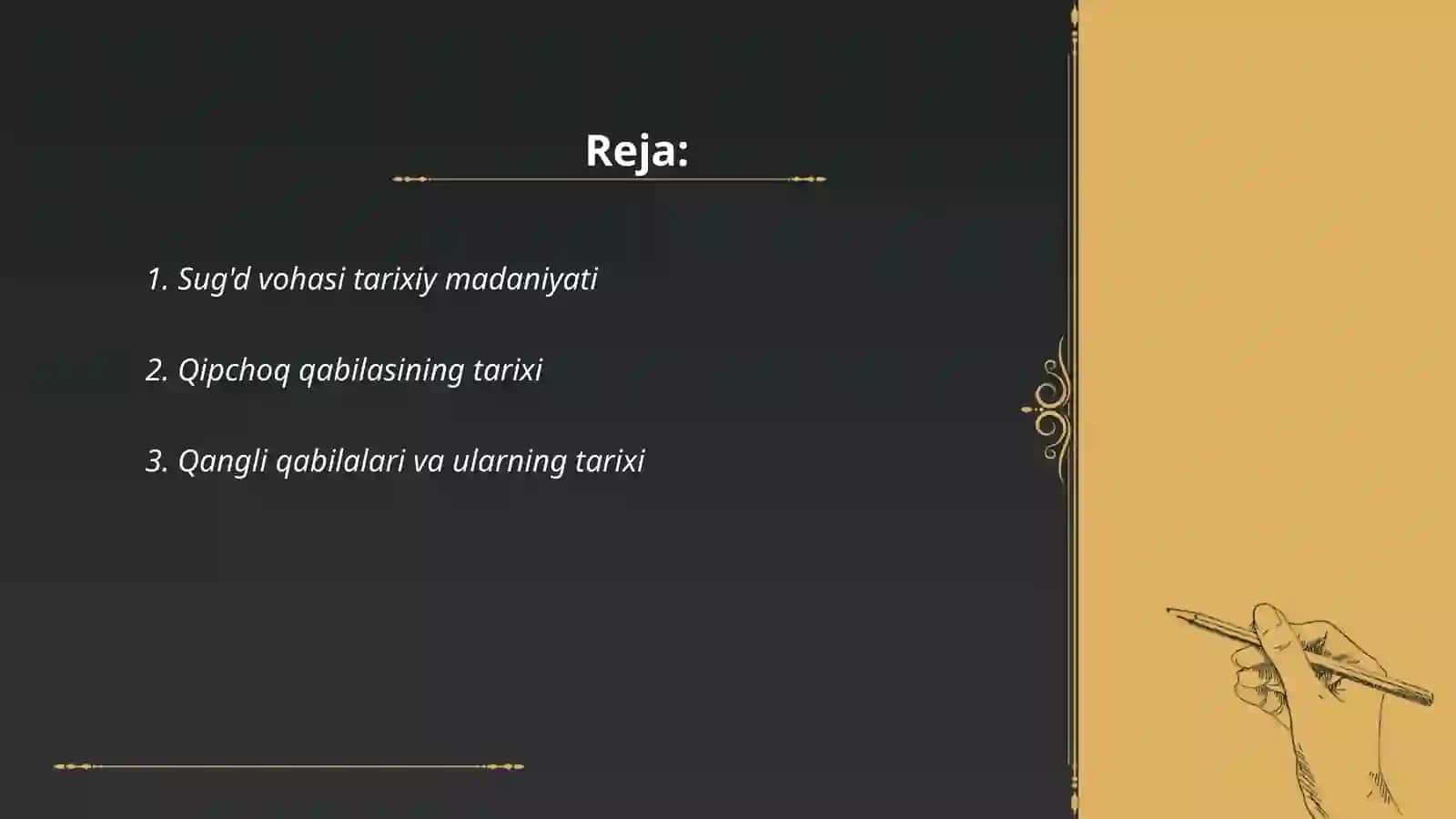 Sug‘d, qipchoq, qangli, arg‘u qabilalari 2