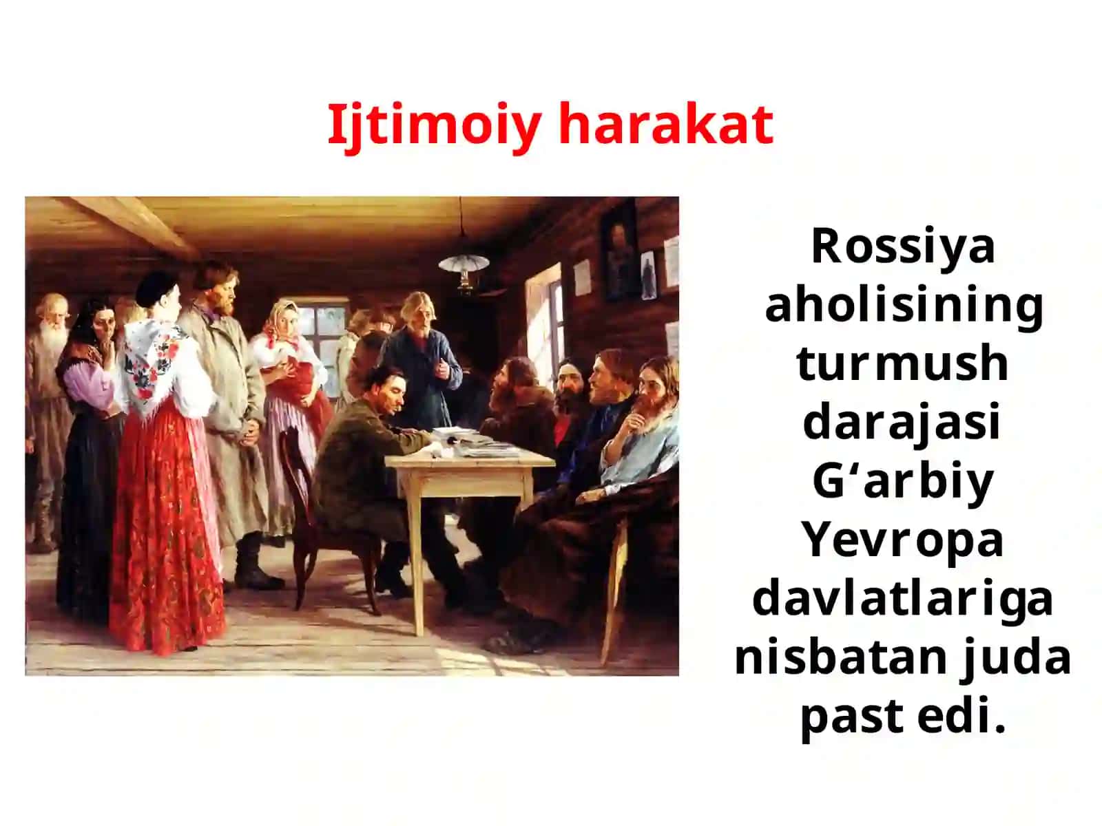 9-sinf Jahon tarixi fanidarsligi asosida 21-mavzu 2