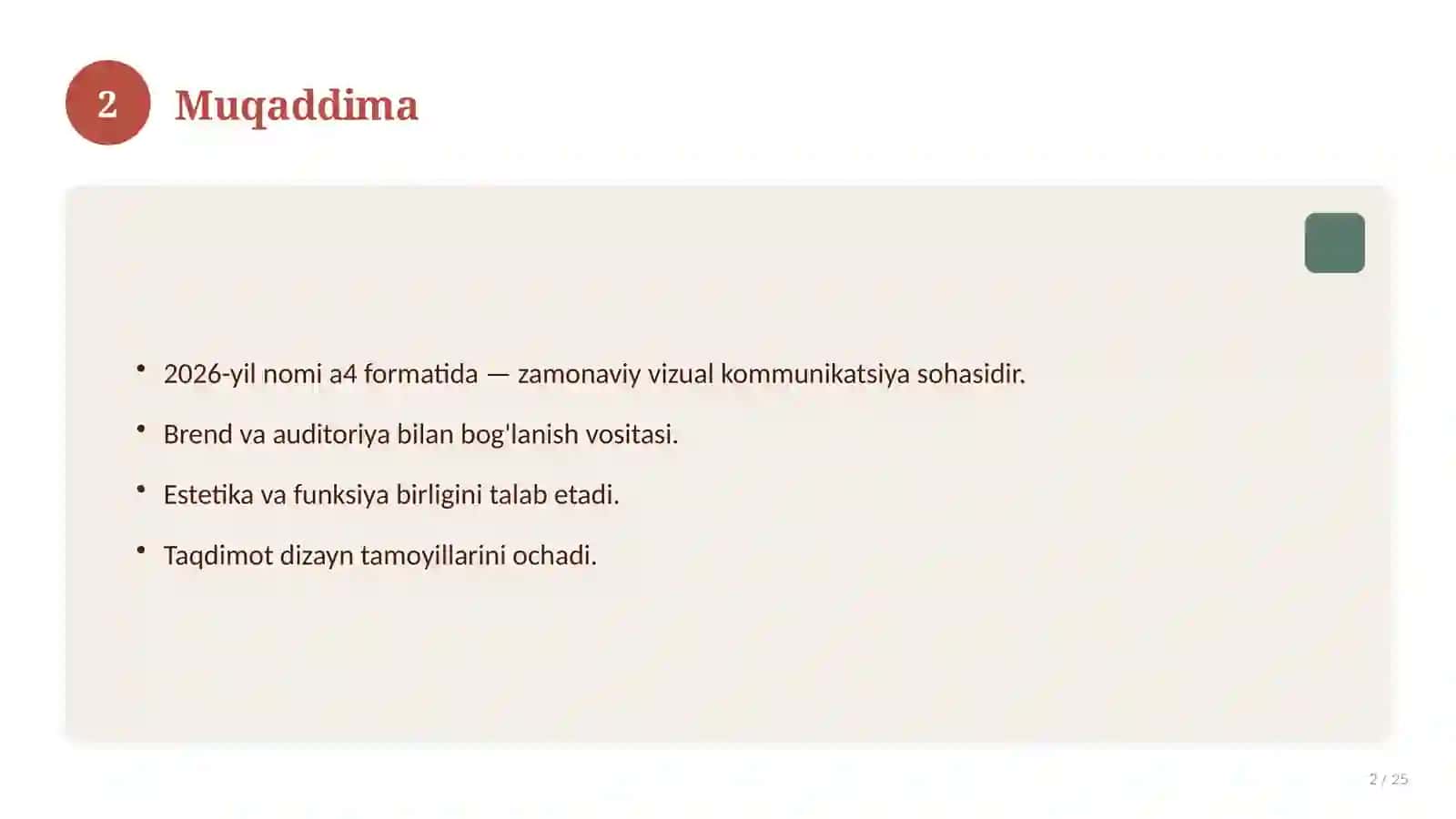 TAQDIMOT 2026-yil nomi a4 formatida 2