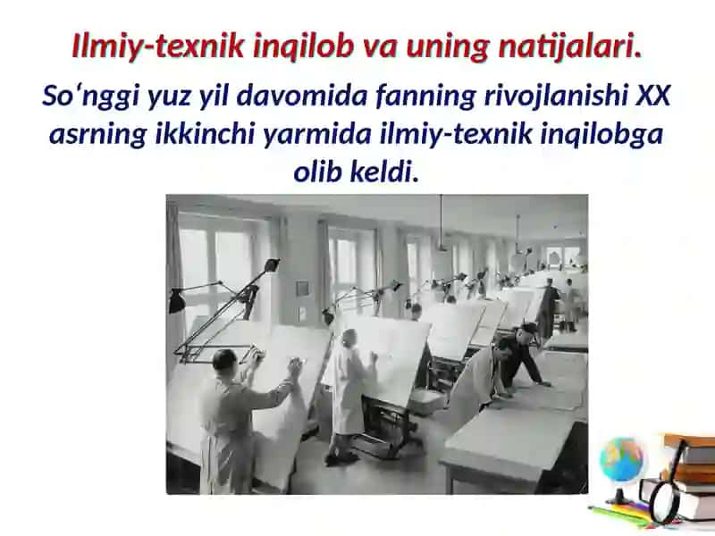 XX asrning ikkinchi yarmida fan va madaniyatning rivojlanishi 2