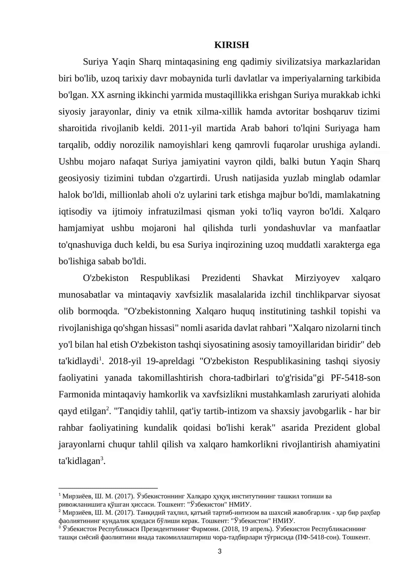 SURIYADA FUQAROLAR URUSHI: SABABLAR VA OQIBATLAR 2