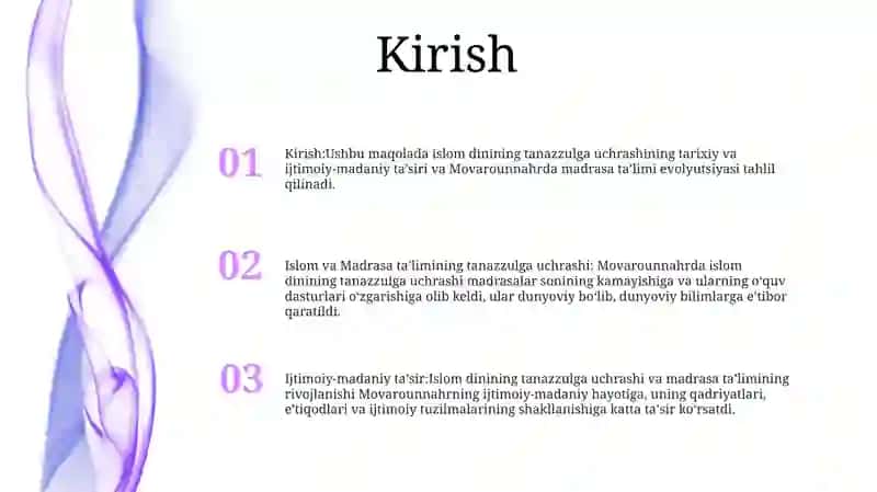 Islom Dinining Tarqalishi Va Madrasa Ta'Limi Shakllanishining Ijtimoiy Madaniy Hayotga Ta'Siri 2