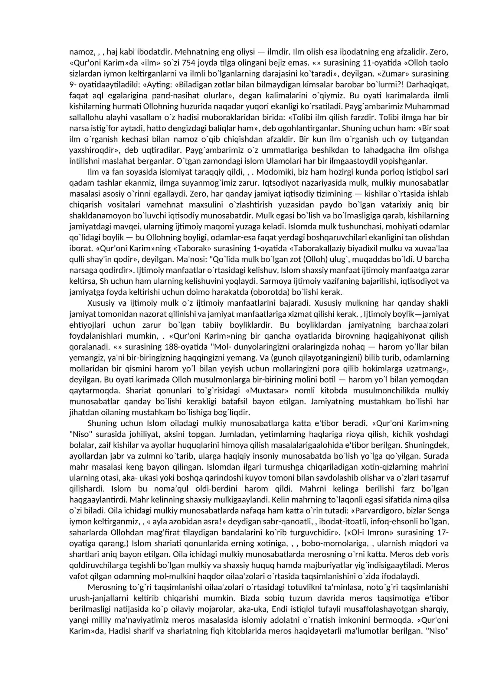 BOB.ISLOM DINI IQTISODIY G`OYАLАRI 2
