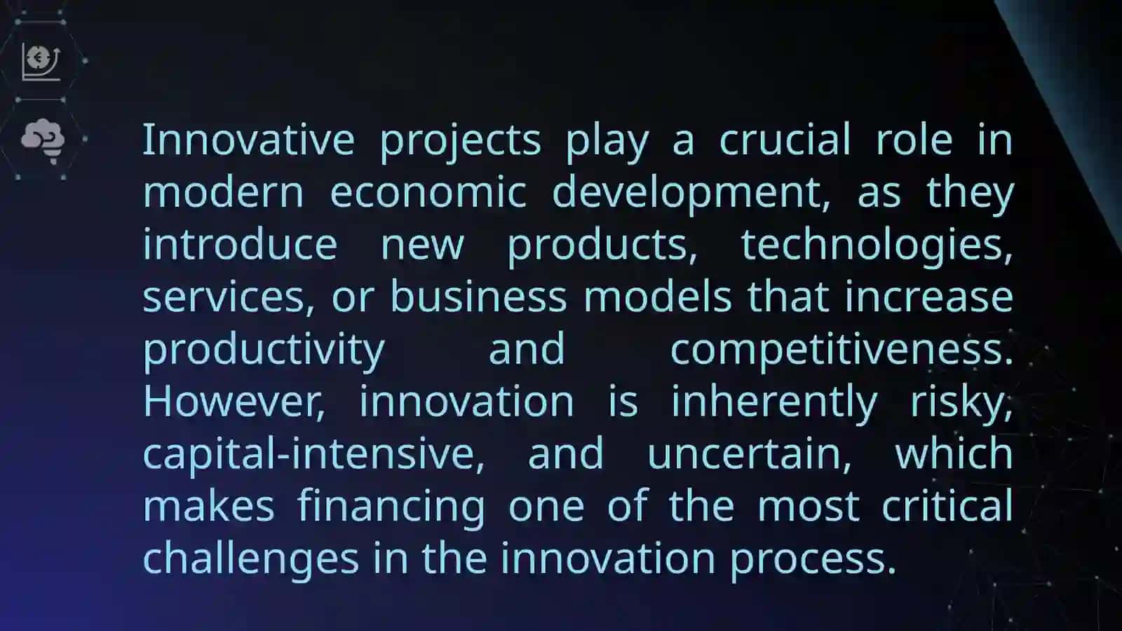 Financing Innovative Projects 2