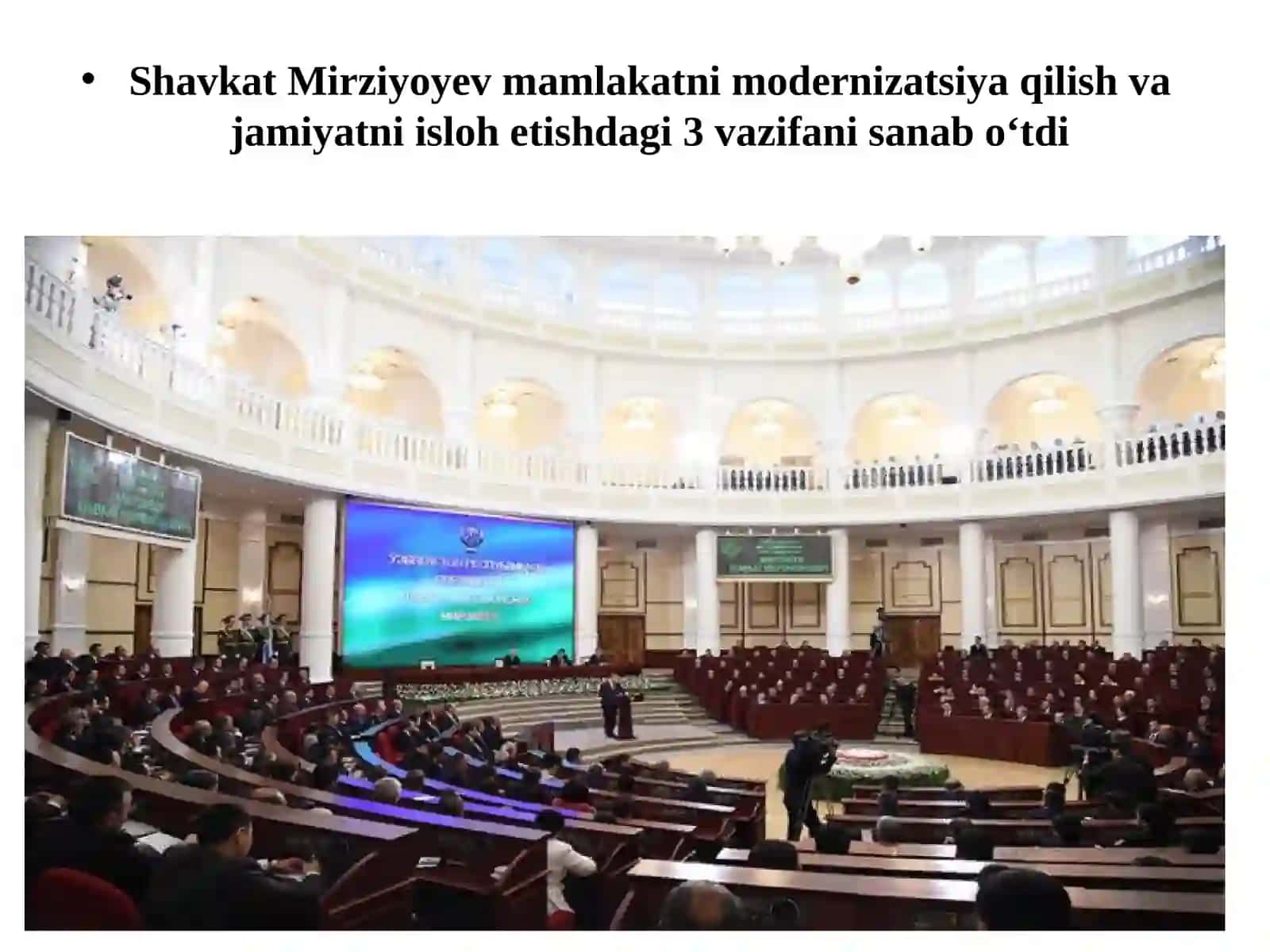 O'zbeksitonda mamlakat iqtisodiyotining modernizatsiya qilinishi, bank moliya tizimini mustahkamlash soliq tizimidagi amalga oshirilayotgan islohotlar 2
