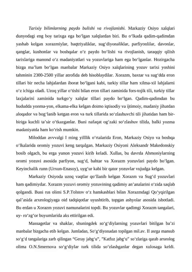 Markaziy osiyo qadimgi davr davlatlari 2